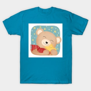 the bear chooses the brightest star T-Shirt